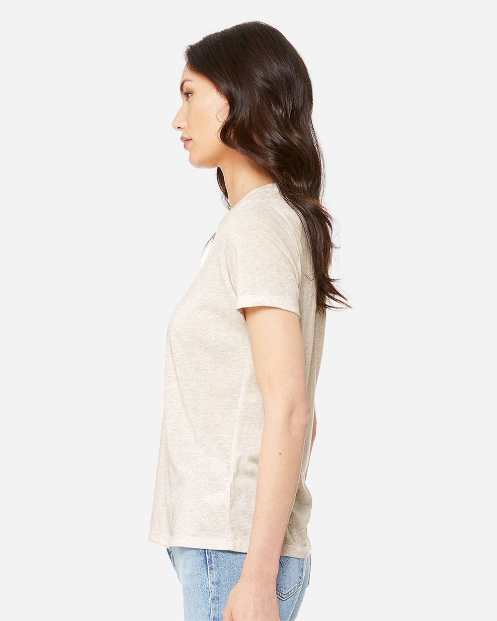 BELLA + CANVAS-6413-Women’s Relaxed Fit Triblend Tee - Image 42