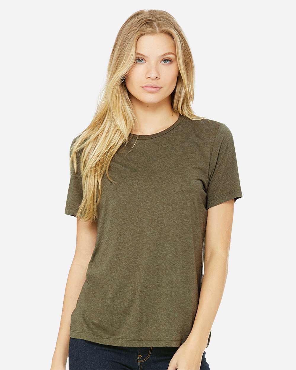 BELLA + CANVAS-6413-Women’s Relaxed Fit Triblend Tee - Image 47