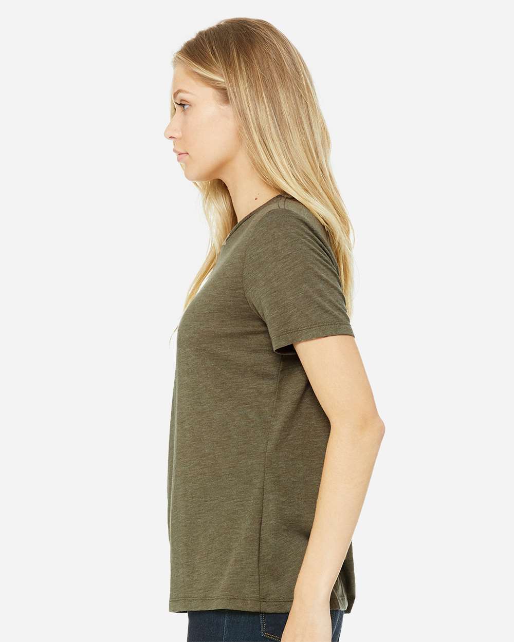 BELLA + CANVAS-6413-Women’s Relaxed Fit Triblend Tee - Image 48