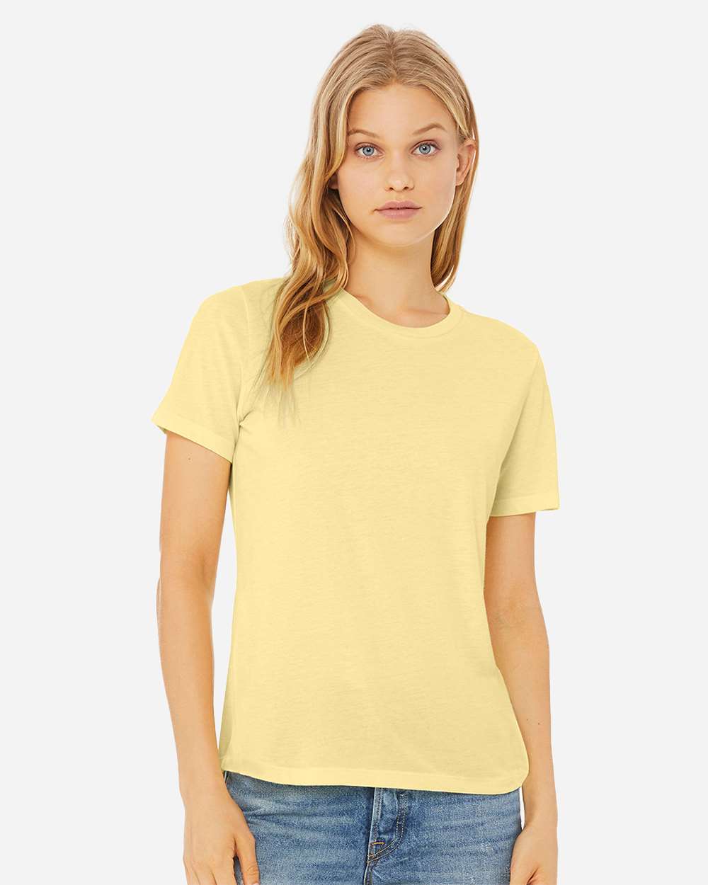BELLA + CANVAS-6413-Women’s Relaxed Fit Triblend Tee - Image 53