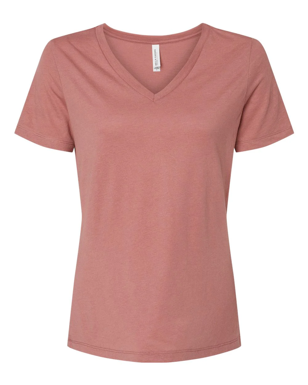 BELLA + CANVAS-6415-Women's Relaxed Triblend Short Sleeve V-Neck Tee - Image 11