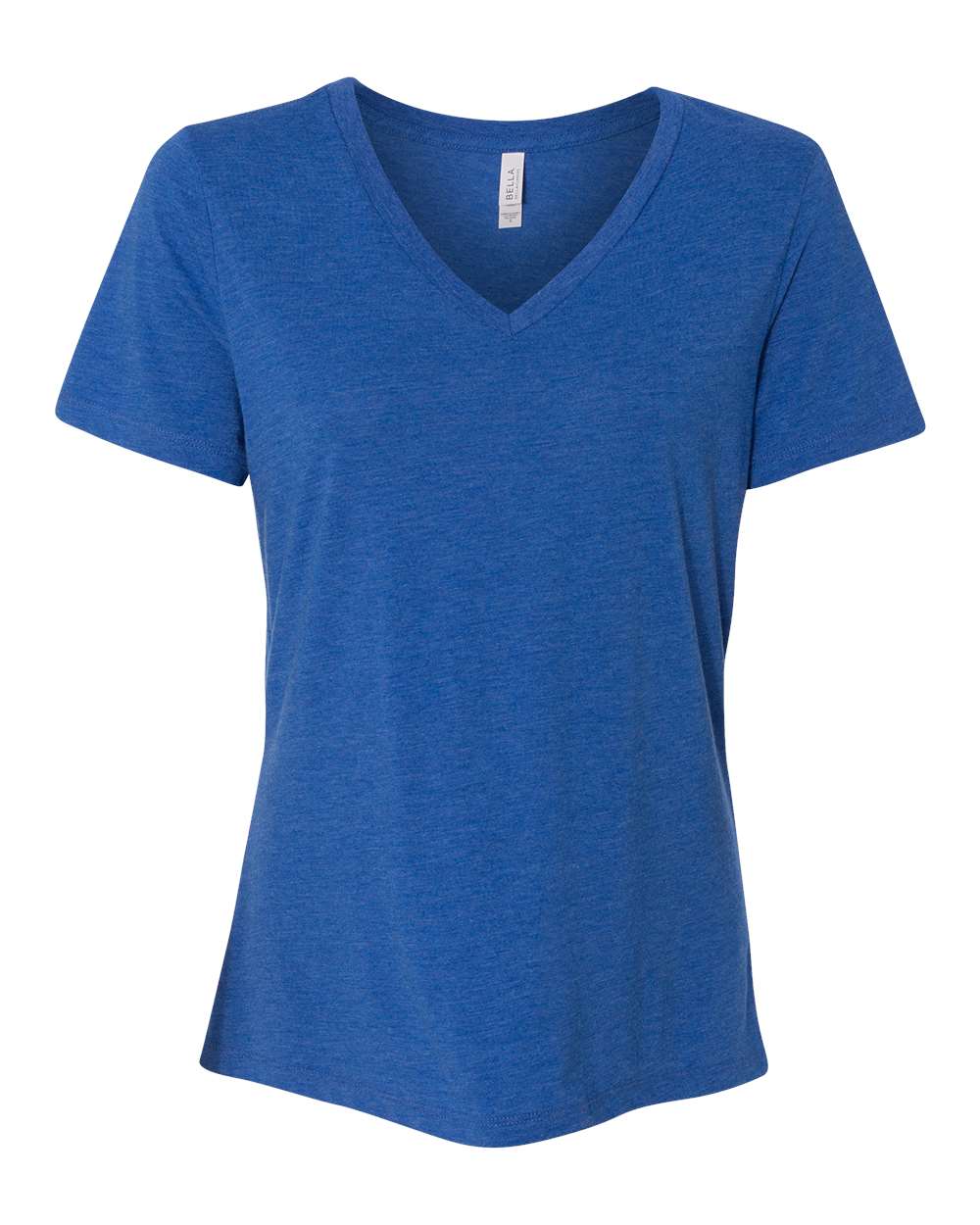 BELLA + CANVAS-6415-Women's Relaxed Triblend Short Sleeve V-Neck Tee - Image 44