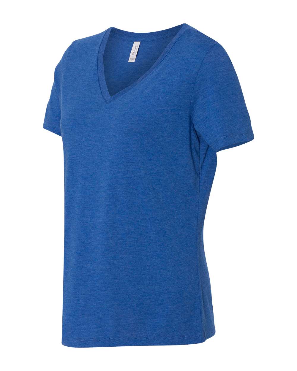 BELLA + CANVAS-6415-Women's Relaxed Triblend Short Sleeve V-Neck Tee - Image 46