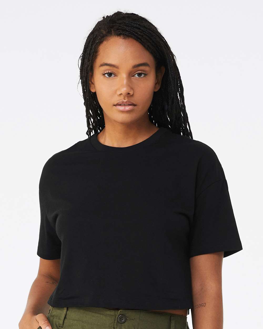 BELLA + CANVAS-6482-Women's Jersey Crop Tee - Image 11