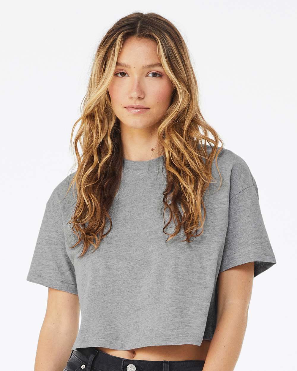 BELLA + CANVAS-6482-Women's Jersey Crop Tee - Image 4