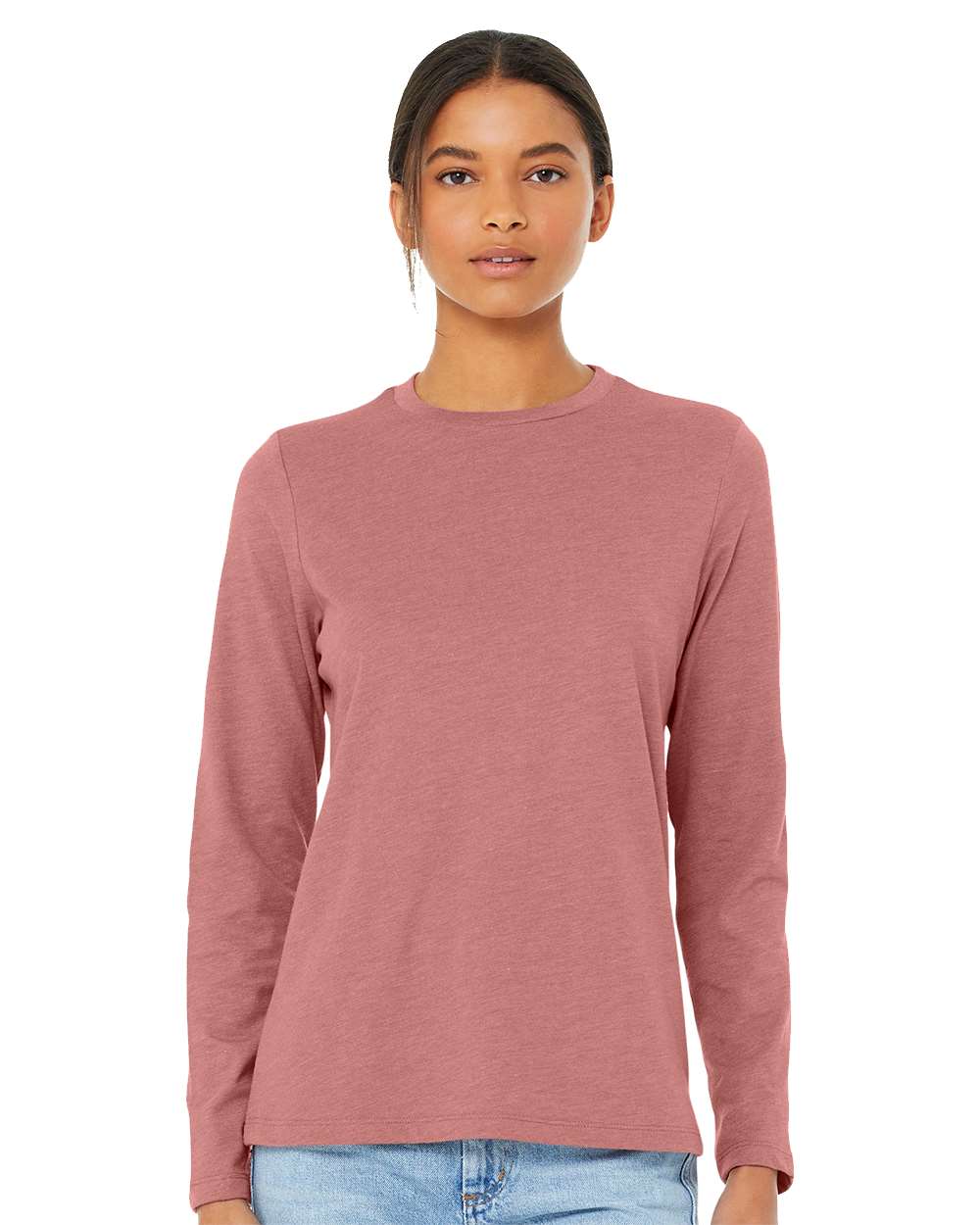 BELLA + CANVAS-6500-Women’s Jersey Long Sleeve Tee - Image 29