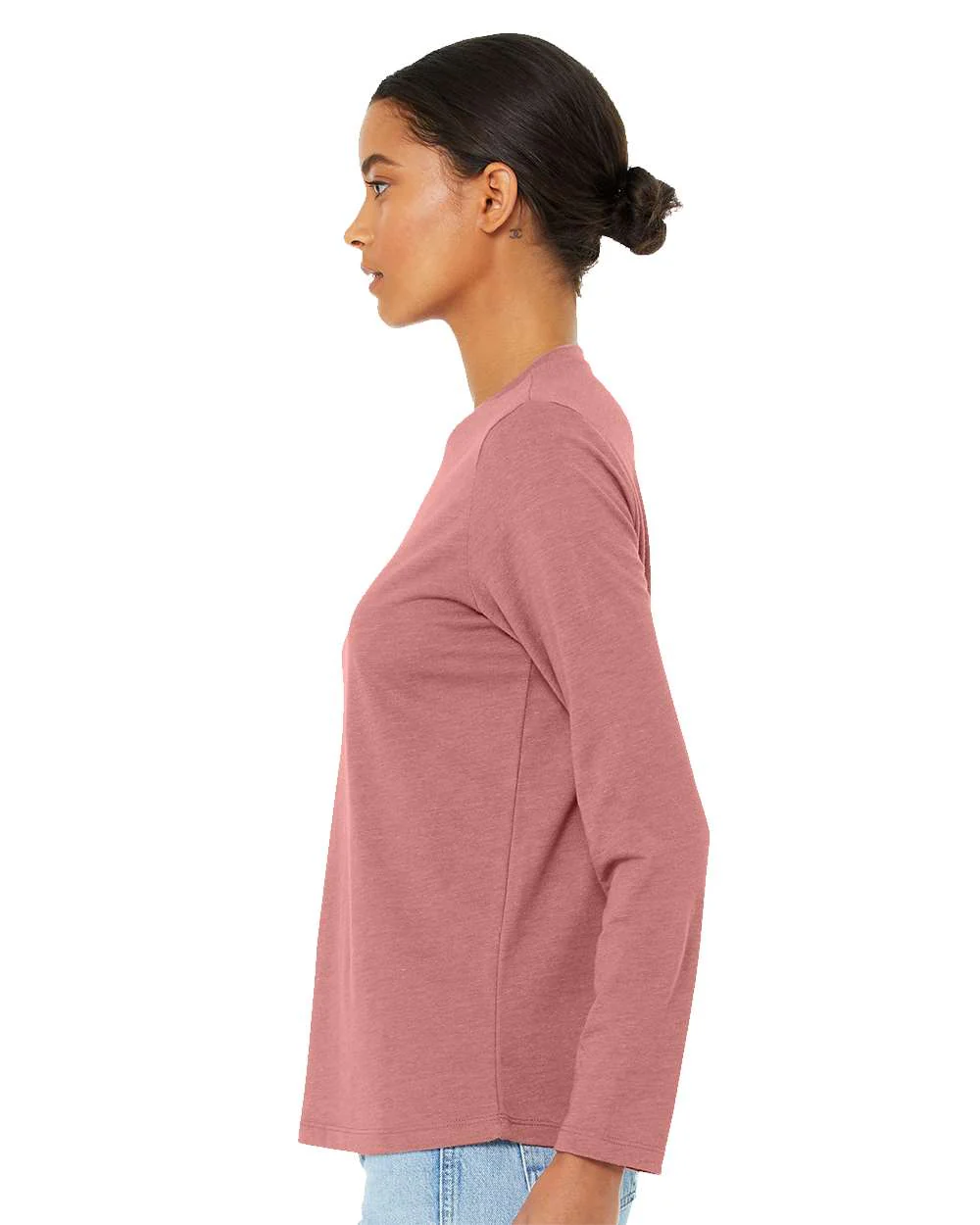 BELLA + CANVAS-6500-Women’s Jersey Long Sleeve Tee - Image 30