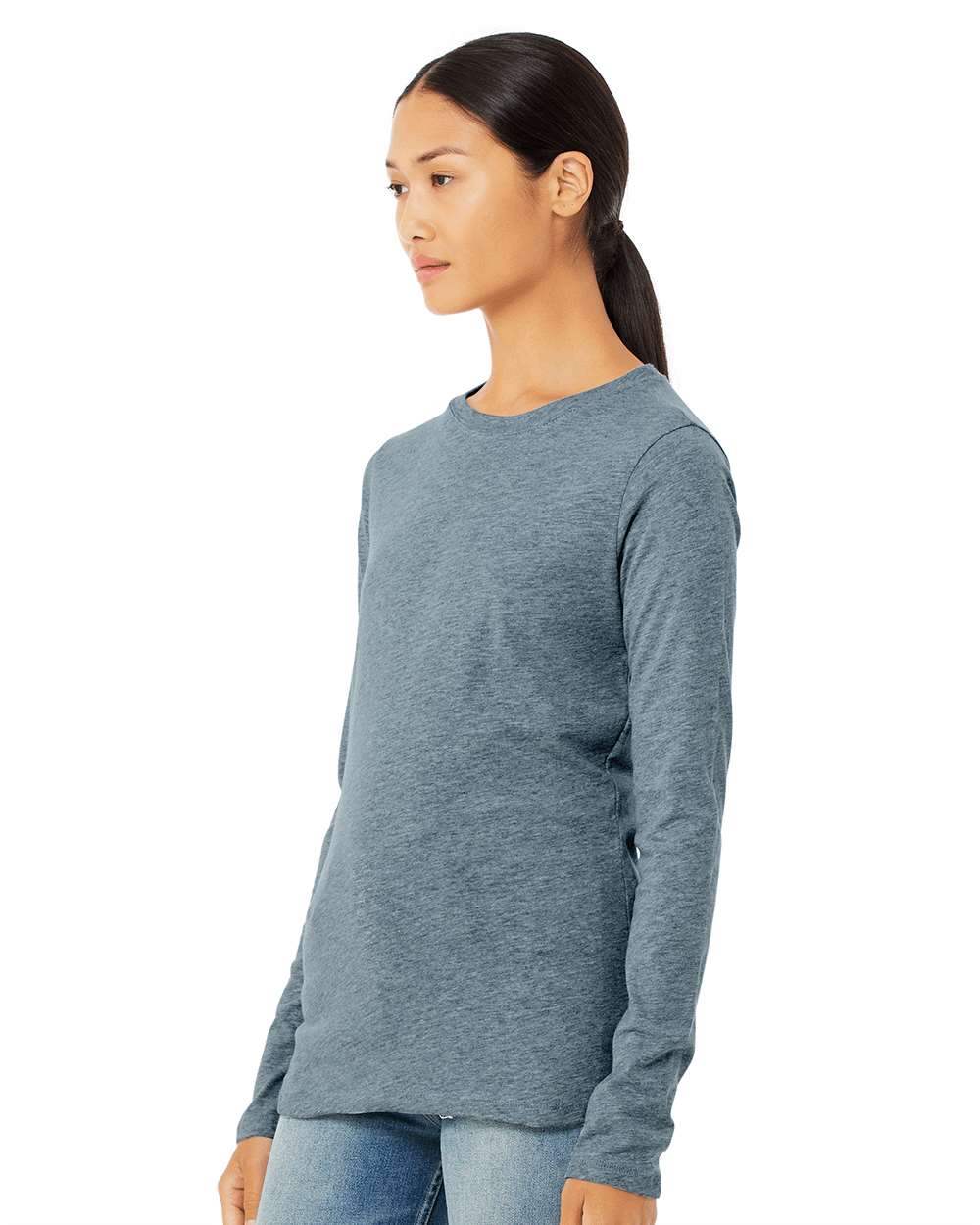 BELLA + CANVAS-6500-Women’s Jersey Long Sleeve Tee - Image 36