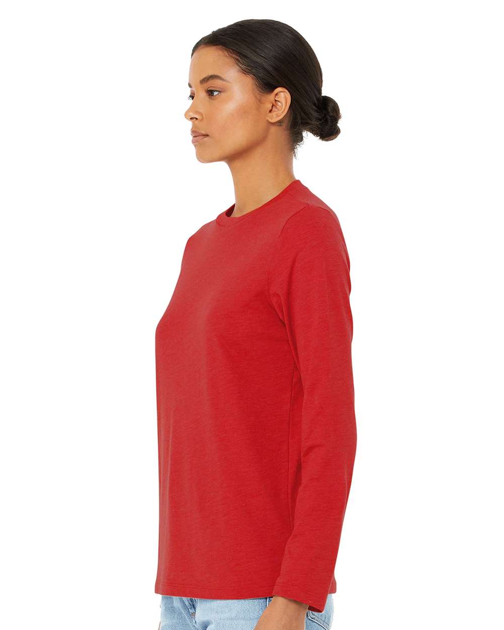 BELLA + CANVAS-6500-Women’s Jersey Long Sleeve Tee - Image 45