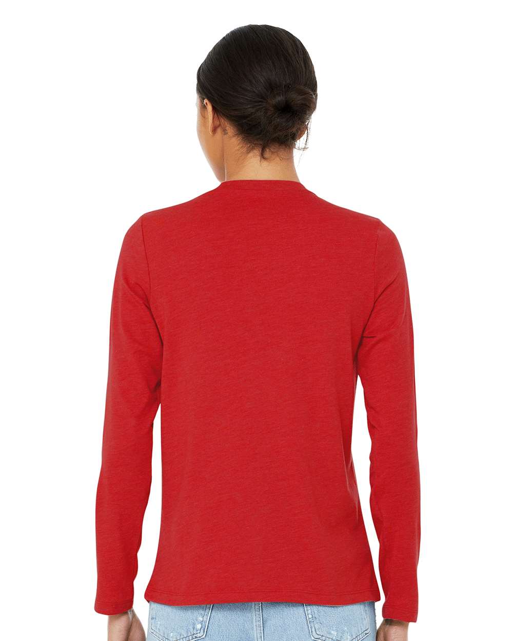 BELLA + CANVAS-6500-Women’s Jersey Long Sleeve Tee - Image 46