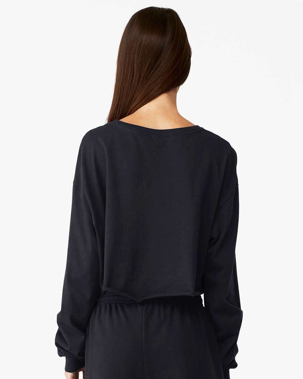 BELLA + CANVAS-6501-FWD Fashion Women's Crop Long Sleeve Tee - Image 13
