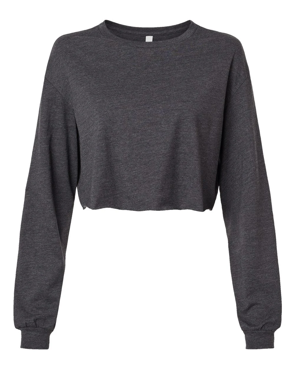 BELLA + CANVAS-6501-FWD Fashion Women's Crop Long Sleeve Tee - Image 14
