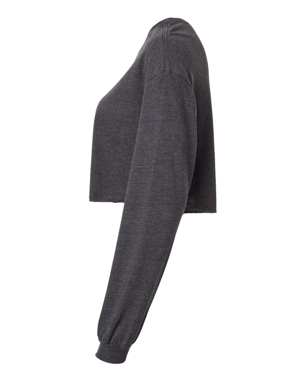 BELLA + CANVAS-6501-FWD Fashion Women's Crop Long Sleeve Tee - Image 16