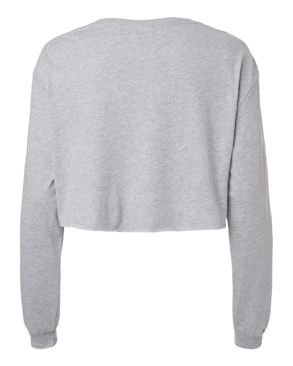 BELLA + CANVAS-6501-FWD Fashion Women's Crop Long Sleeve Tee - Image 2