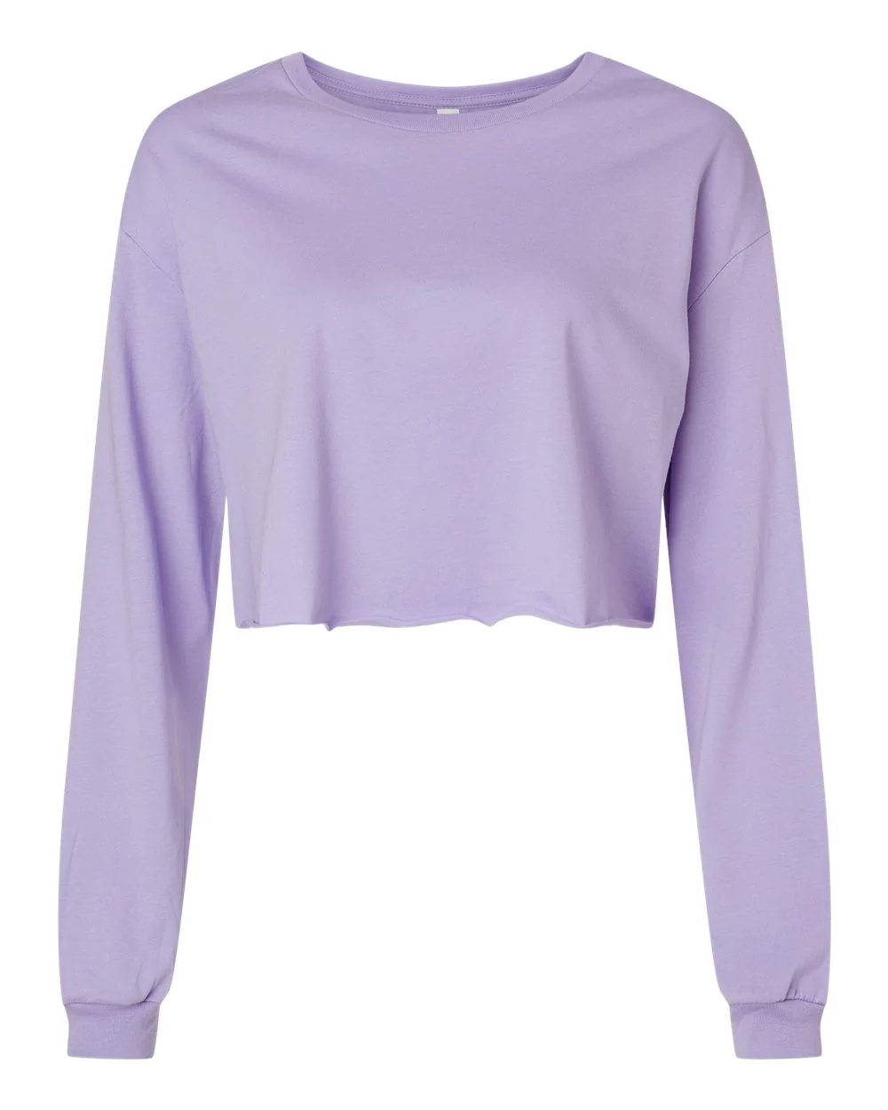BELLA + CANVAS-6501-FWD Fashion Women's Crop Long Sleeve Tee - Image 20