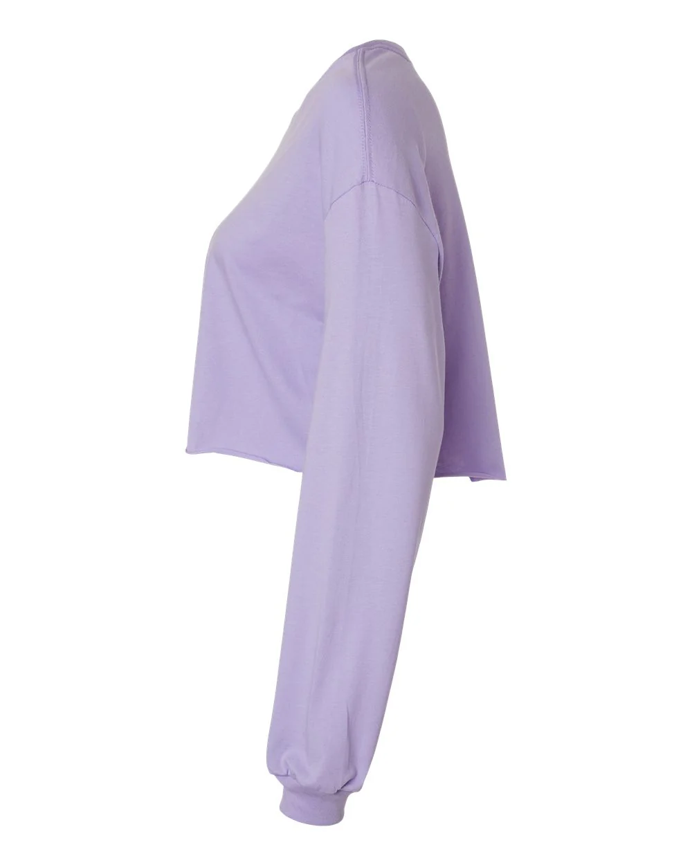BELLA + CANVAS-6501-FWD Fashion Women's Crop Long Sleeve Tee - Image 22