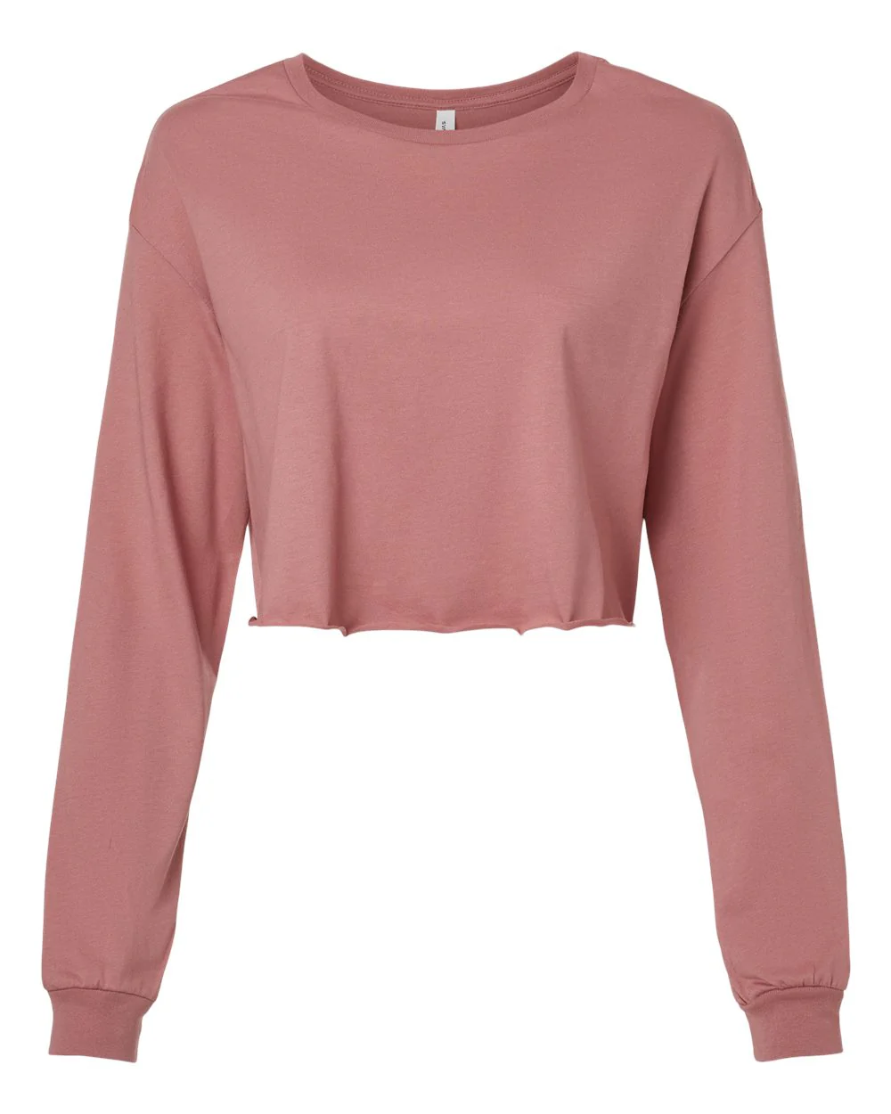 BELLA + CANVAS-6501-FWD Fashion Women's Crop Long Sleeve Tee - Image 26
