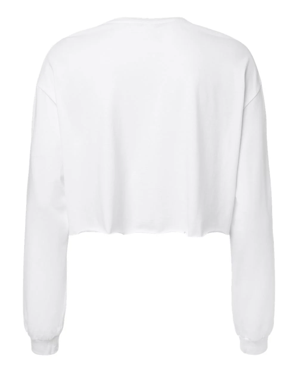 BELLA + CANVAS-6501-FWD Fashion Women's Crop Long Sleeve Tee - Image 45