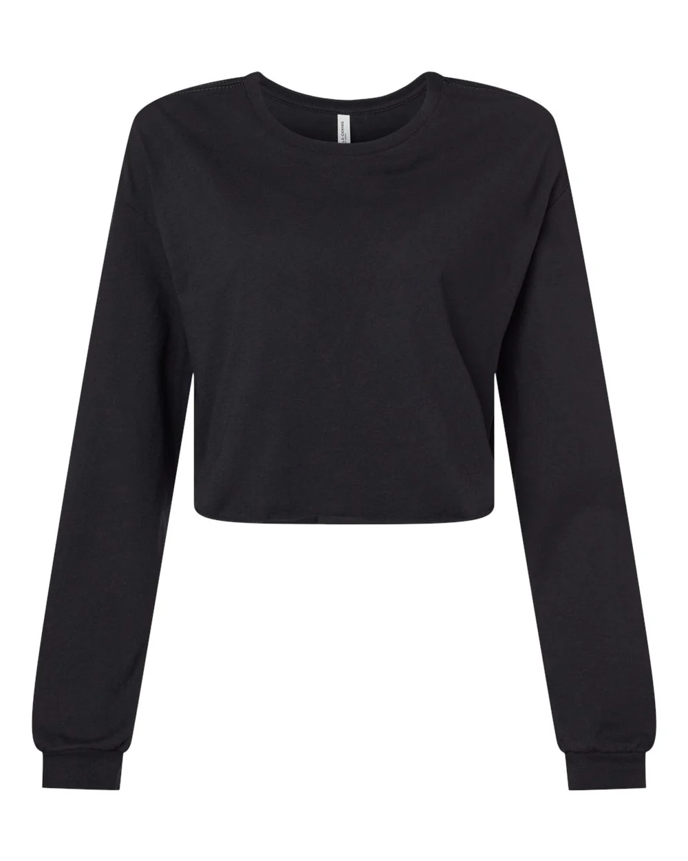 BELLA + CANVAS-6501-FWD Fashion Women's Crop Long Sleeve Tee - Image 8