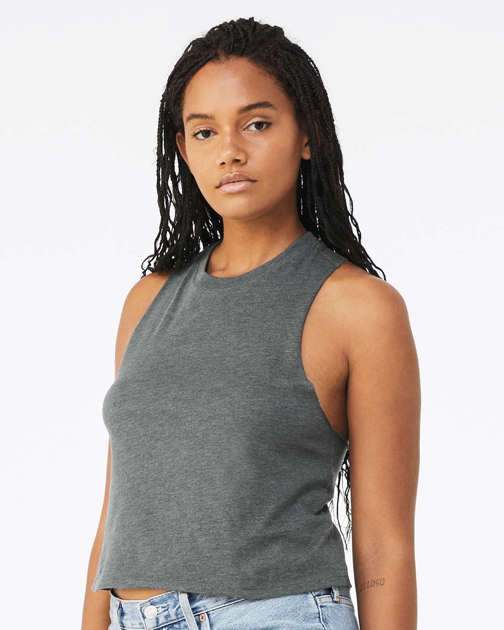 BELLA + CANVAS-6682-Women's Racerback Crop Tank - Image 12