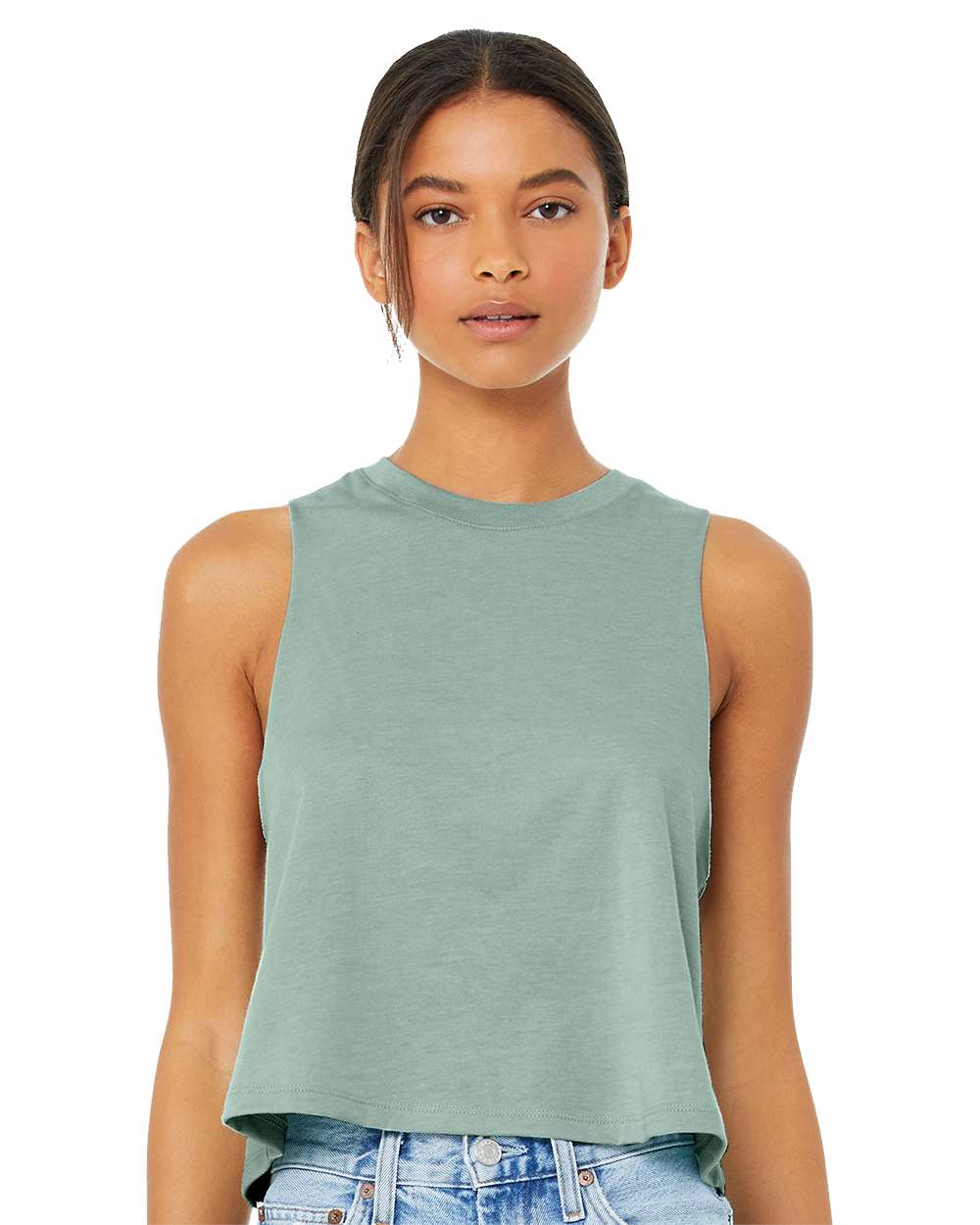 BELLA + CANVAS-6682-Women's Racerback Crop Tank - Image 20