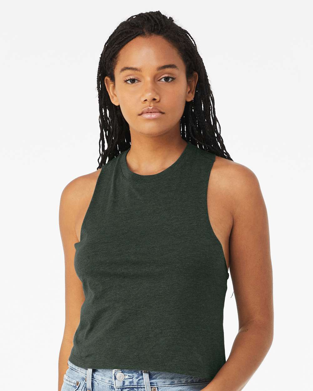 BELLA + CANVAS-6682-Women's Racerback Crop Tank - Image 26