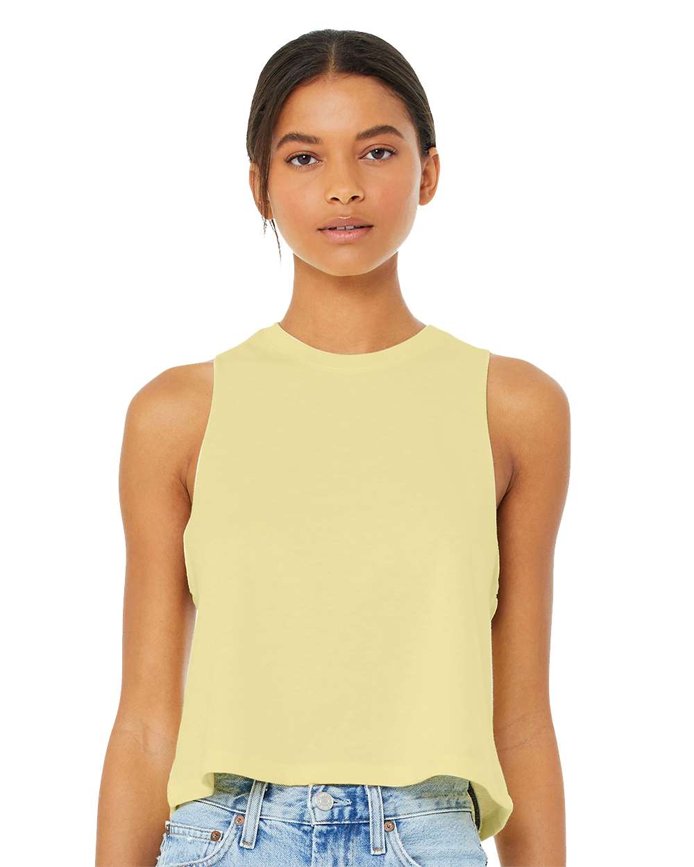 BELLA + CANVAS-6682-Women's Racerback Crop Tank - Image 32