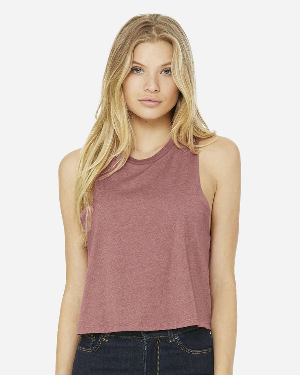 BELLA + CANVAS-6682-Women's Racerback Crop Tank - Image 38