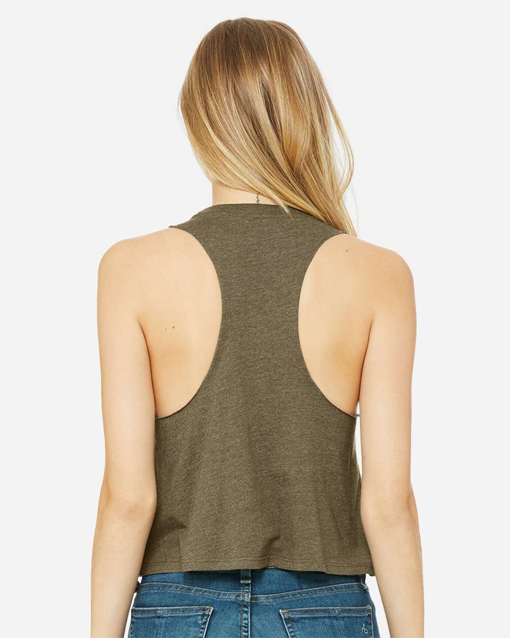BELLA + CANVAS-6682-Women's Racerback Crop Tank - Image 55