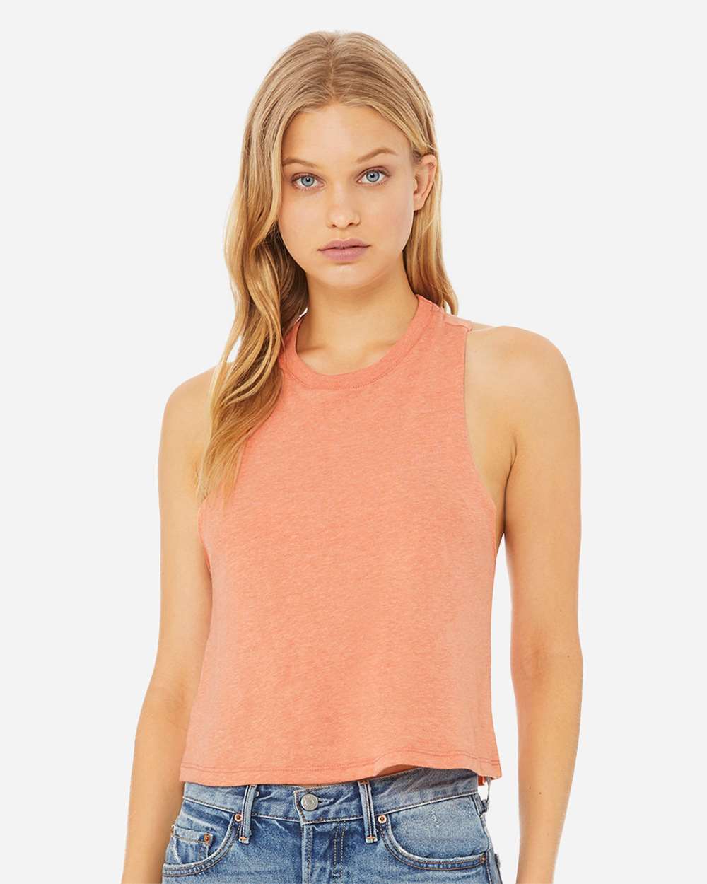 BELLA + CANVAS-6682-Women's Racerback Crop Tank - Image 71