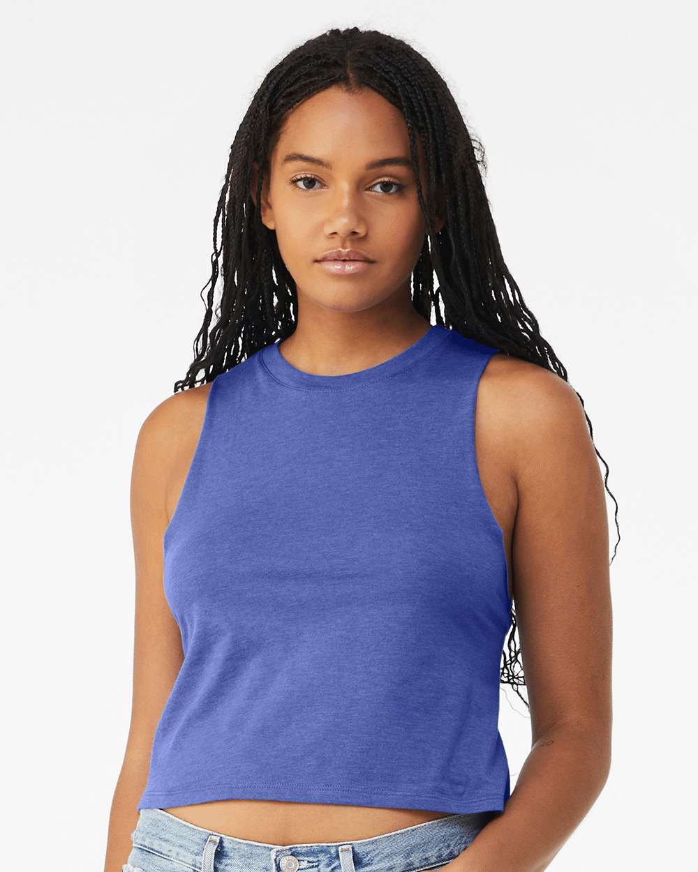 BELLA + CANVAS-6682-Women's Racerback Crop Tank - Image 77