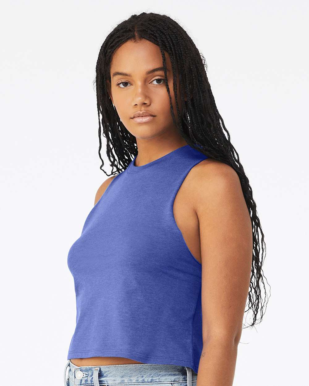 BELLA + CANVAS-6682-Women's Racerback Crop Tank - Image 78