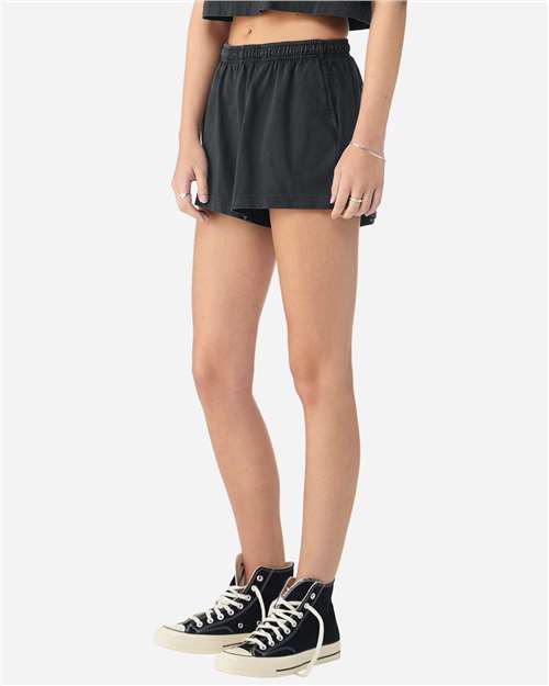 BELLA + CANVAS-6824GD-Women's Garment-Dyed Shorts - Image 10