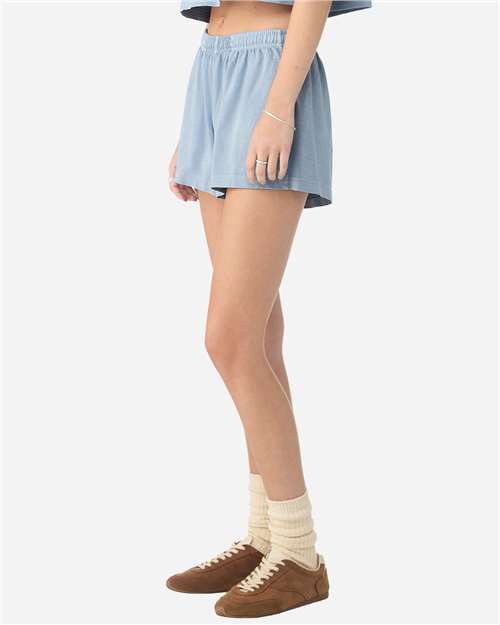 BELLA + CANVAS-6824GD-Women's Garment-Dyed Shorts - Image 4
