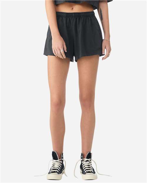 BELLA + CANVAS-6824GD-Women's Garment-Dyed Shorts - Image 9