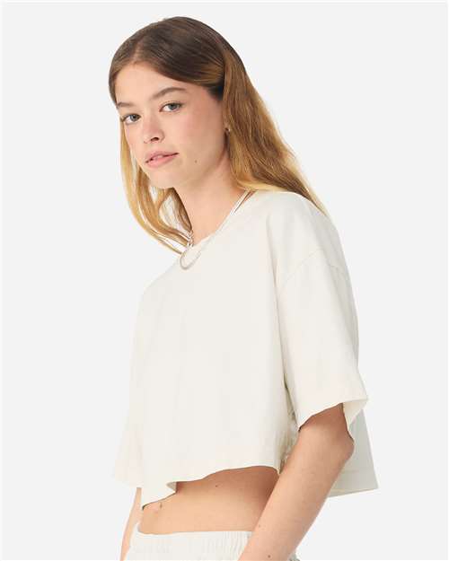 BELLA + CANVAS-6882GD-Women's Garment-Dyed Cropped Tee - Image 7