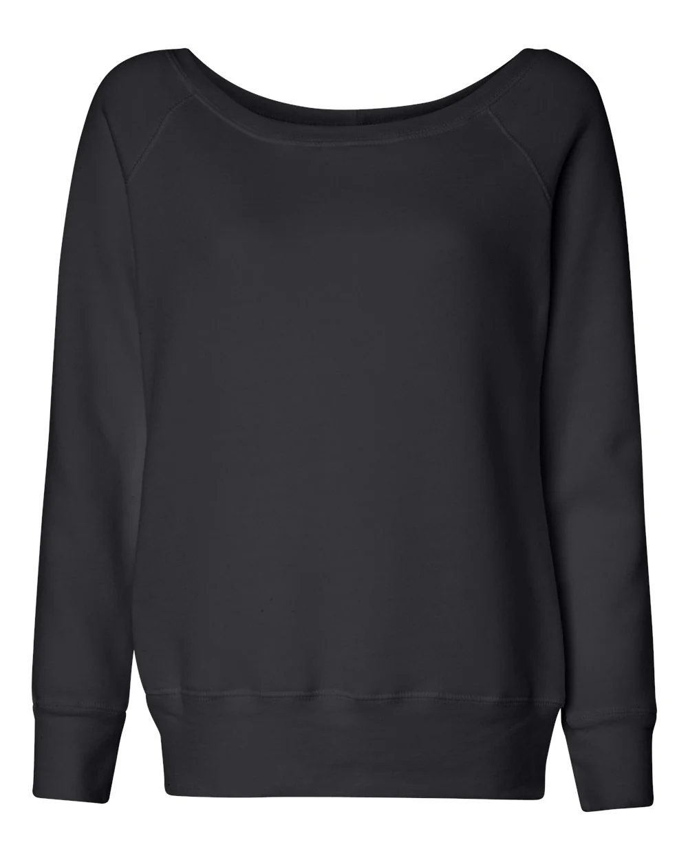 BELLA + CANVAS-7501-Women’s Sponge Fleece Wide Neck Sweatshirt - Image 7