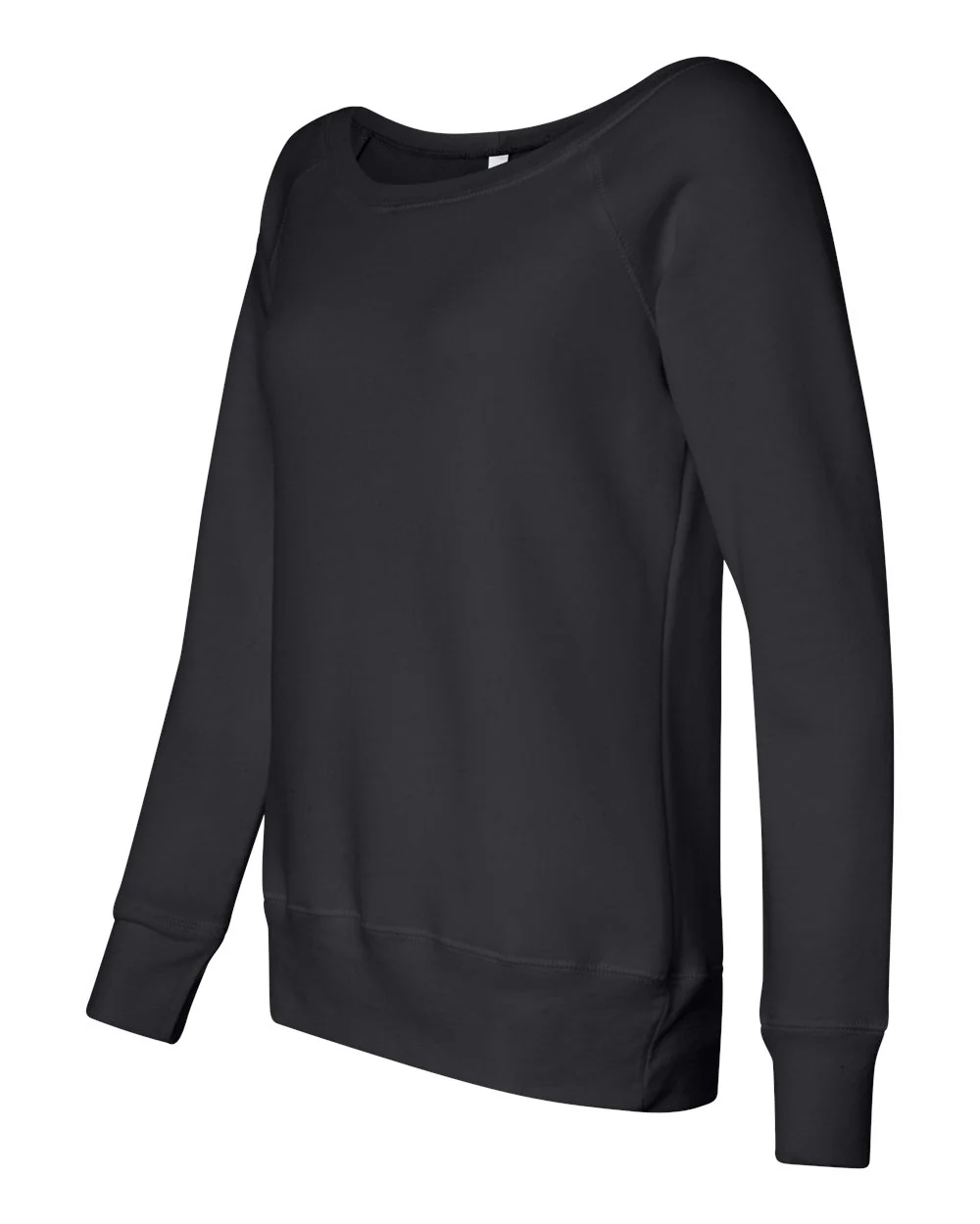 BELLA + CANVAS-7501-Women’s Sponge Fleece Wide Neck Sweatshirt - Image 9
