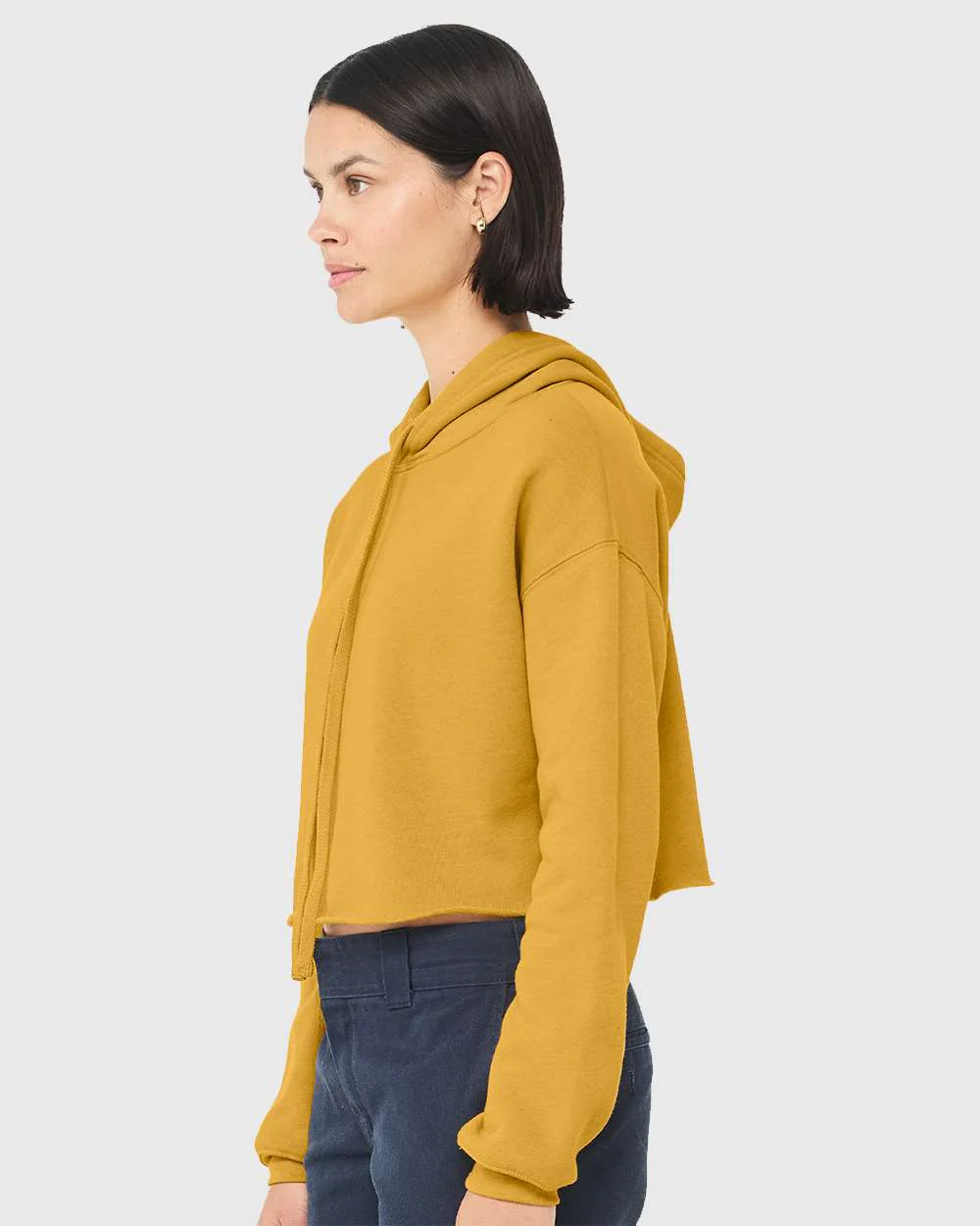 BELLA + CANVAS-7502-Women's Crop Fleece Hoodie - Image 27