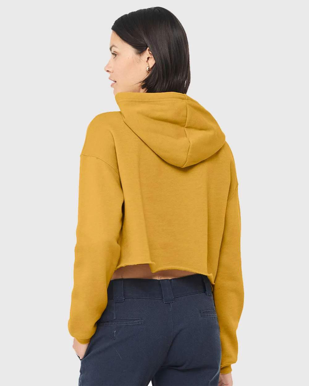 BELLA + CANVAS-7502-Women's Crop Fleece Hoodie - Image 28