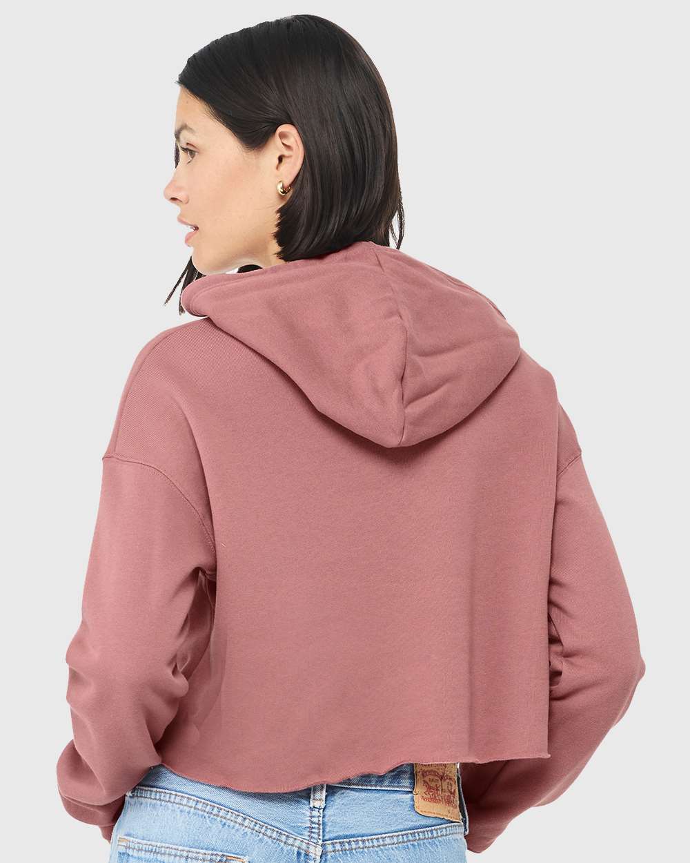 BELLA + CANVAS-7502-Women's Crop Fleece Hoodie - Image 34