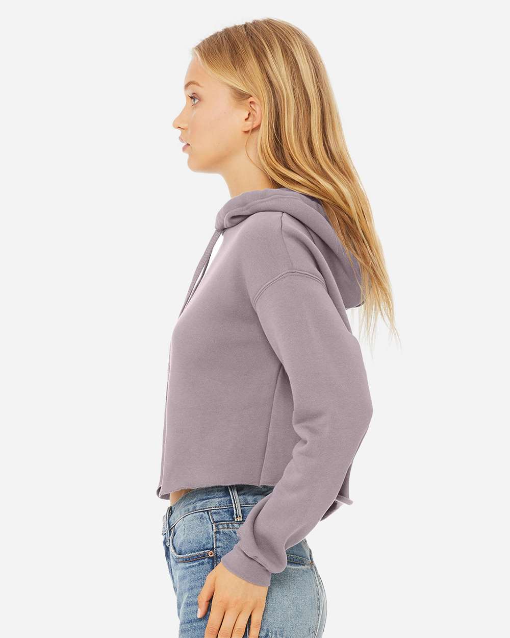 BELLA + CANVAS-7502-Women's Crop Fleece Hoodie - Image 56