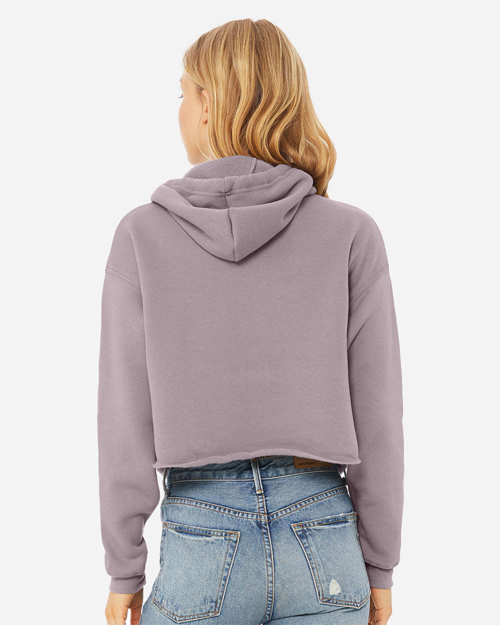 BELLA + CANVAS-7502-Women's Crop Fleece Hoodie - Image 57