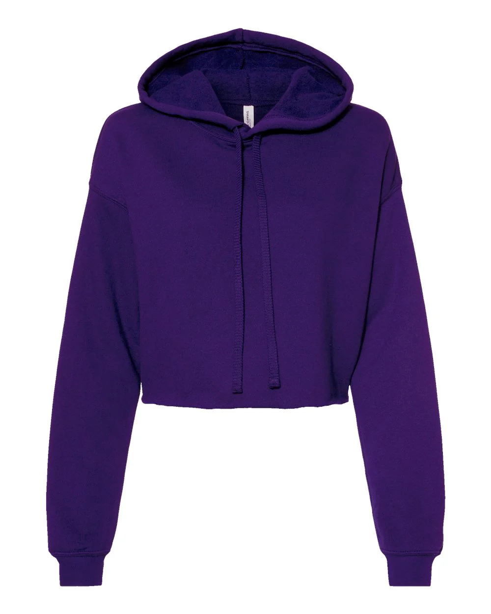 BELLA + CANVAS-7502-Women's Crop Fleece Hoodie - Image 58