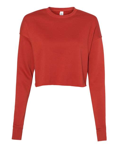 BELLA + CANVAS-7503-Women's Crop Crew Fleece - Image 20