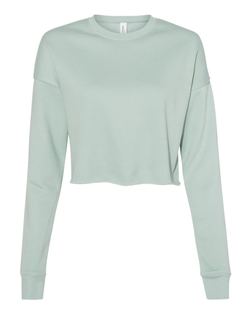 BELLA + CANVAS-7503-Women's Crop Crew Fleece - Image 8
