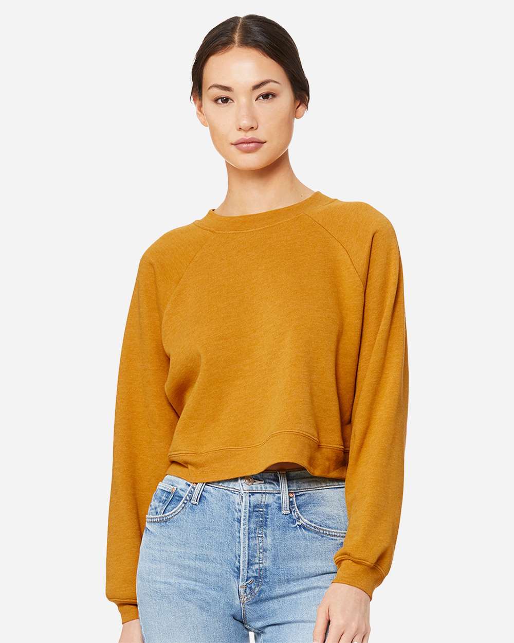 BELLA + CANVAS-7505-Women's Raglan Pullover Fleece - Image 17