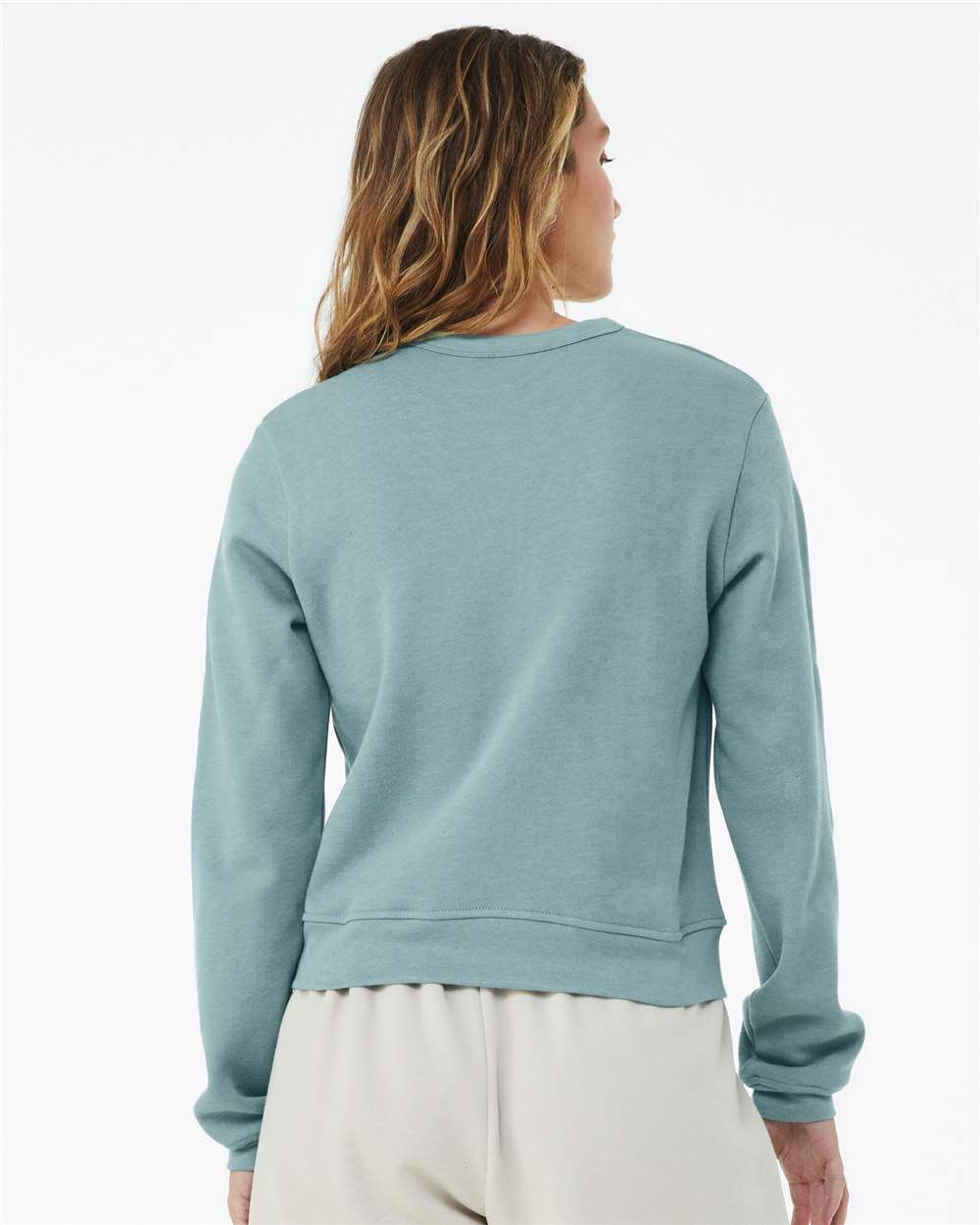 BELLA + CANVAS-7511-Women's Sponge Fleece Classic Crewneck Sweatshirt - Image 21