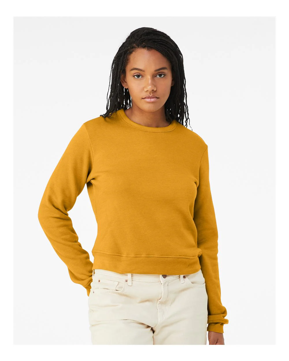 BELLA + CANVAS-7511-Women's Sponge Fleece Classic Crewneck Sweatshirt - Image 25