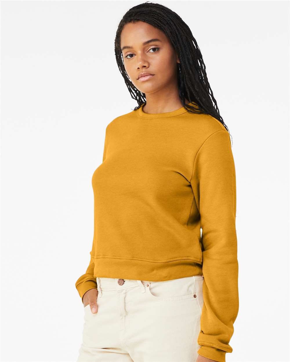BELLA + CANVAS-7511-Women's Sponge Fleece Classic Crewneck Sweatshirt - Image 26